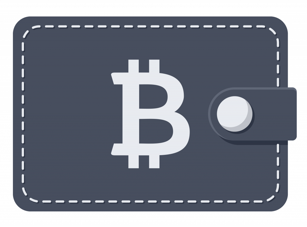 Bitcoin wallet illustration
