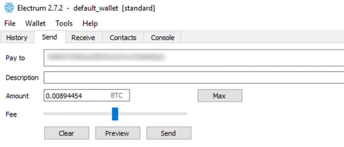are btc stored in electrum entitled to free bch