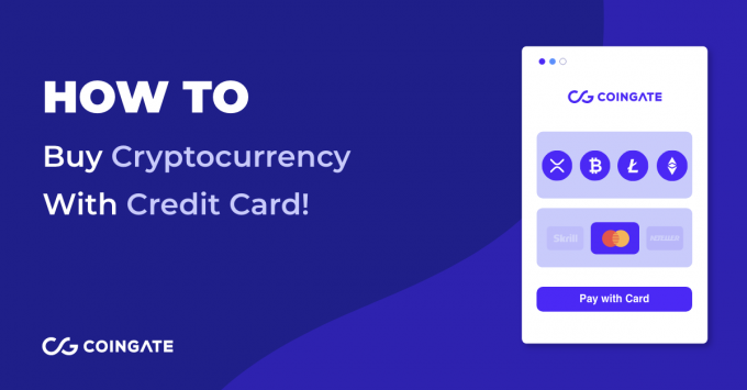 buy crypto with credit card - CoinGate