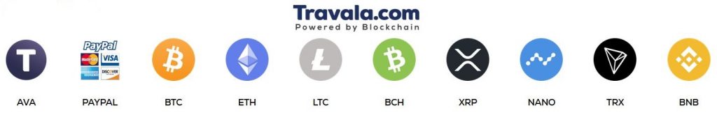 travala acepta criptomonedas