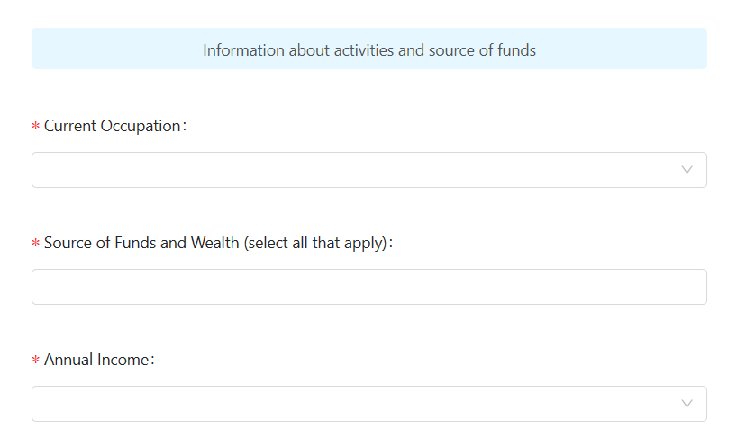 trader source of funds