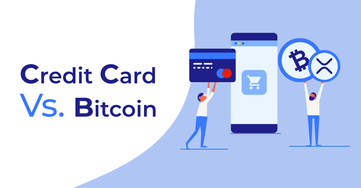 how to pay credit card with bitcoin