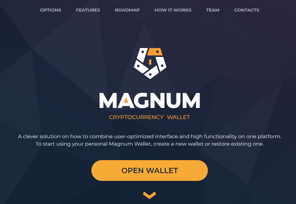 magnum crypto wallet