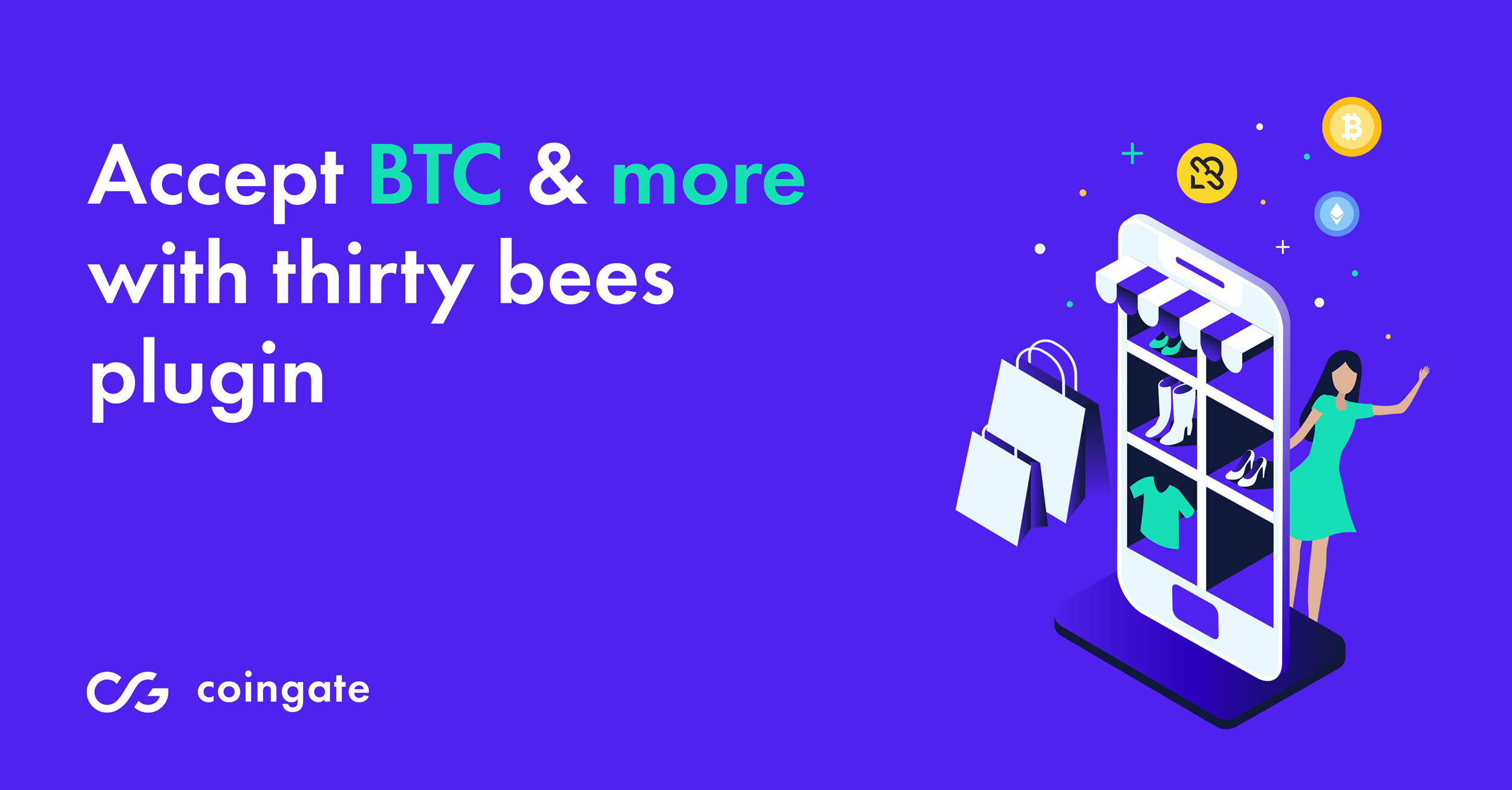 accept btc thirty bees
