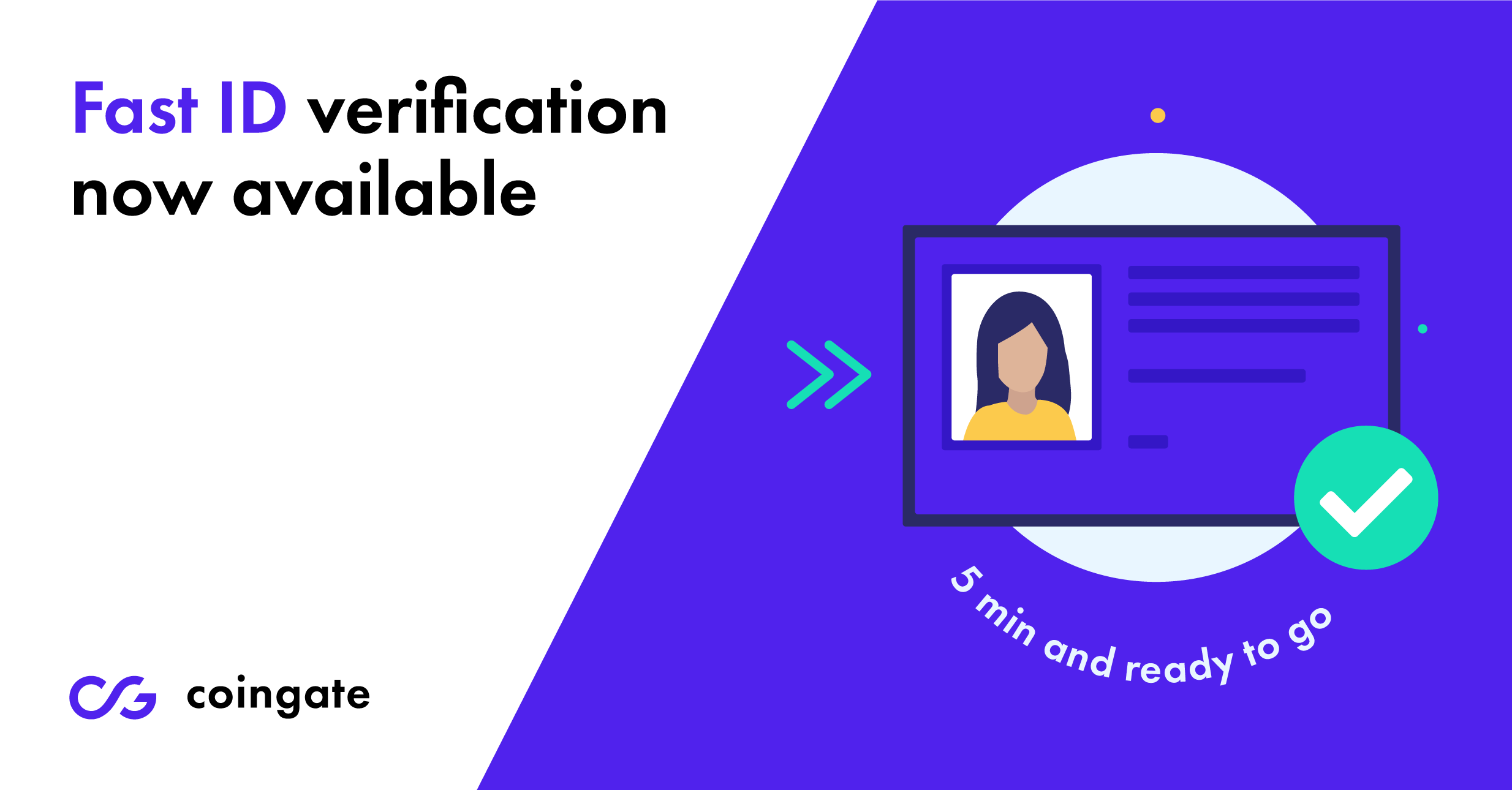 fast verification at coingate